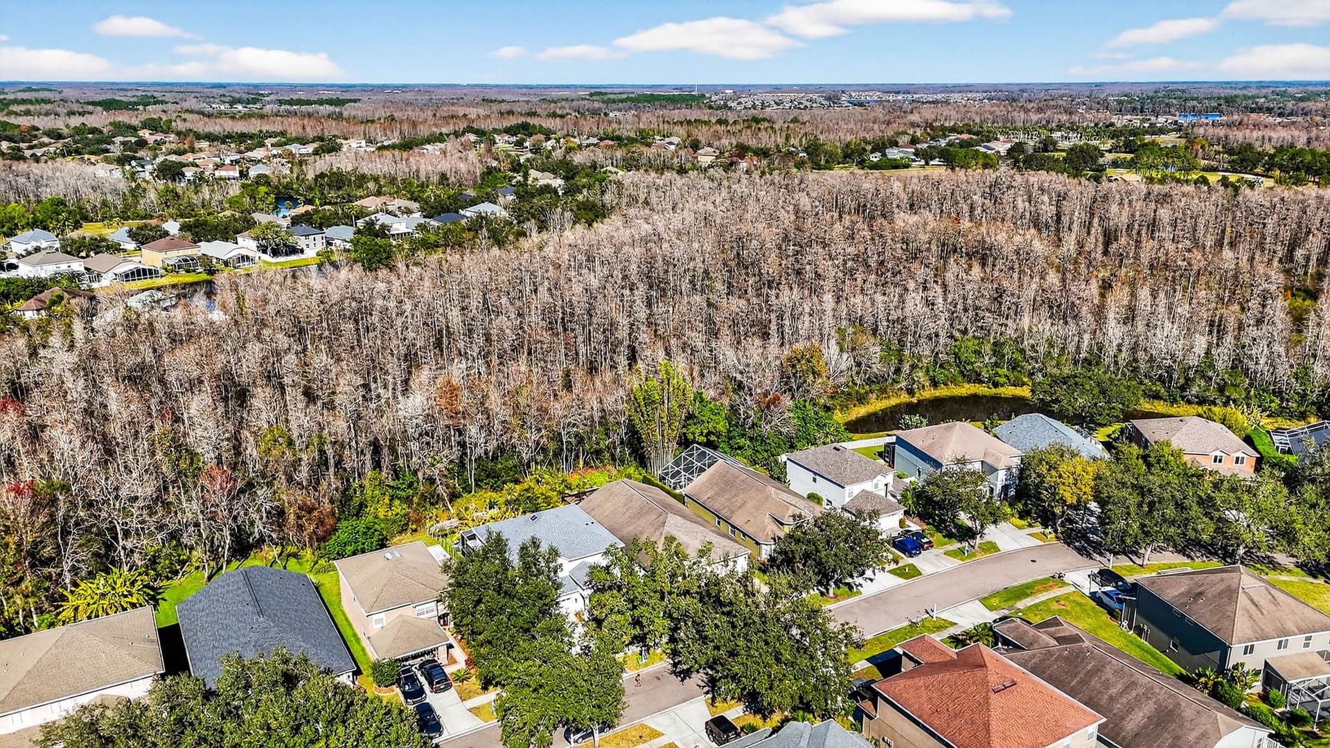 Aerial drone photography